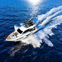 Yacht commercial de luxe de 68 pieds pour le tourisme, les vacances, la pêche et le transport de passagers, 68 pieds/20,6 m, moteur marin intégré