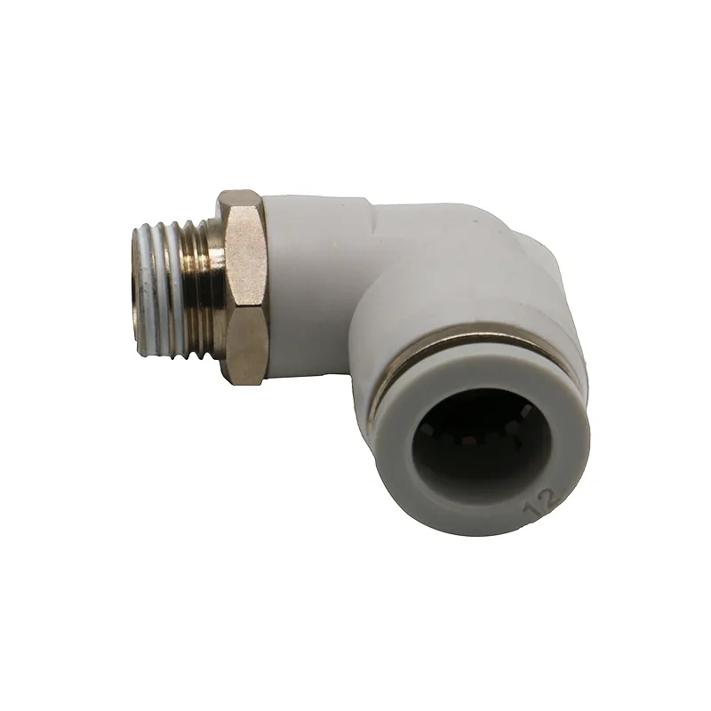 PL Series One Touch Push In Pneumatic Air Quick Connect Pipe Fittings 12mm Pneumatic Joint Male Thread Hose Fittings