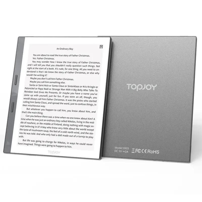 Topjoy เครื่องอ่าน eBook ราคาถูกที่สุด5.8นิ้วแบบพกพากรุณาอ่าน eBook epud/pdf หนังสืออ่านหนังสือฟรีที่ดีสำหรับดวงตา