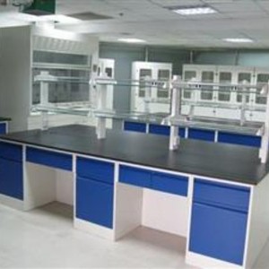 Mesa de Trabajo de Acero para Laboratorio con Superficie de Granito de 18 mm, Resistente a Impactos y Altas Temperaturas, para Uso en Laboratorios Escolares - Product Image 1