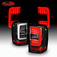 Nouvel ensemble de feux arrière LED de type C pour Ranger 2001-2011, lentille transparente noire, paire gauche/droite, garantie 1 an