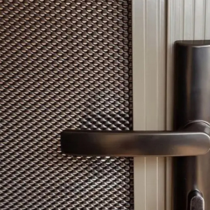 Nhôm một cách tầm nhìn lưới DVA an ninh kim loại lưới riêng tư màn hình chống trộm lưới cho cửa và cửa sổ - Product Image 1