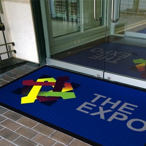 Custom Printed Impression <b>Outdoor</b> Entrance Welcome Logo Door <b>Mats</b> with Logo - Product Image 4