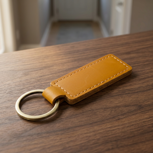 Genuine Leather Key <b>Chain</b> Vintage Handmade Hanging Design <b>Cross</b> Border Hot Small Gift for <b>Men</b> and Women - Product Image 4