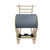 Wavar Nouveau Design Cadre de Barrel Pilates en érable à commande pédale pour centre de fitness, étirement de la colonne vertébrale et entraînement de mobilité