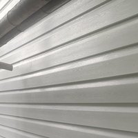 Revêtements muraux en vinyle PVC de haute qualité, panneaux muraux extérieurs, décoration murale, revêtement imitation bois, résistant aux UV, pour les États-Unis, l'Afrique, l'Amérique