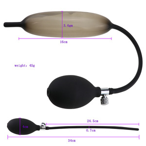 HLYC Atacado Inflável Uretral Rod Treinamento <span class=keywords><strong>Sex</strong></span> Toys Oco Penis Plug Dilators para Homens e Casais - Product Image 5