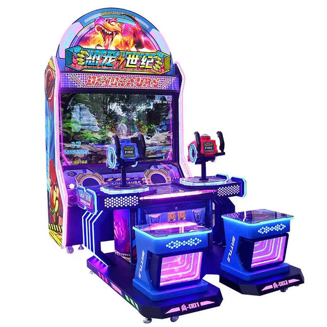 Large-scale Indoor Simulated Arcade Shooting Game Machine with 1 Year Warranty English Language for Children's Fun Entertainment