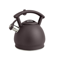 Bouilloire sifflante en acier inoxydable 3,0 L pour le thé et l'eau, compatible cuisinière