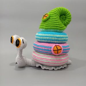 Poupées Amigurumi Princesse au Crochet Faites à la Main, Adorables Jouets en Peluche, Animaux en Peluche Doux pour Filles, Enfants, Cadeau de Naissance à Collectionner - Product Image 5