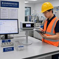 Calorimètre à balayage différentiel (DSC) à écran tactile pour test de transition de verre à 600 degrés et détermination du point de fusion des polymères