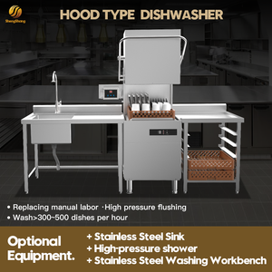 Китайский завод, сушильный и дезинфицирующий шкаф, ресторан, кухонная посуда, моющая посудомоечная машина - Product Image 5