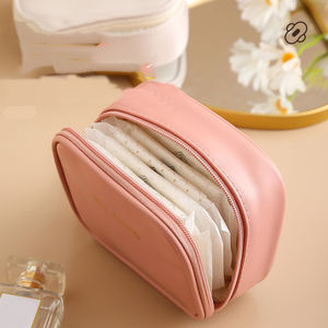 Custom Logo PU <b>Travel</b> <b>Makeup</b> Organizer Fashionable Zipper Closure Cosmetic <b>Bag</b> with High Visibility Features - Product Image 2