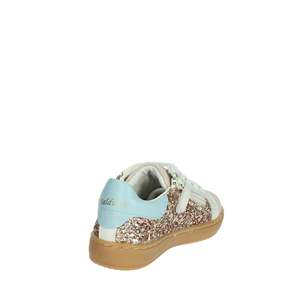 Zapatillas Balducci para Niña LYNN1005 Blancas con Brillantina Plateada, Estilo Deportivo - Product Image 3