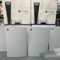 Console de jeu vidéo PlayStation 5 d'occasion haute performance, garantie 1 an, matériau plastique
