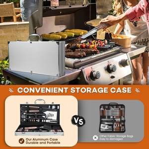 Accesorios Premium para Parrilla, Juego de Cubiertos para <span class=keywords><strong>Barbacoa</strong></span>, <span class=keywords><strong>Utensilios</strong></span> Completos para Asar - Product Image 6