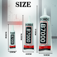 Colle époxy B7000 110 ml compatible OEM, résine adhésive pour réparation d'écran tactile de téléphone portable, colle liquide pour bijoux et artisanat