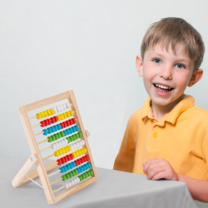 Chất lượng cao <span class=keywords><strong>to</strong></span>án học Đồ chơi bằng gỗ giáo dục sớm học tập đếm đồ chơi Montessori trợ giảng dạy cho trẻ em trường tiểu học - Product Image 5