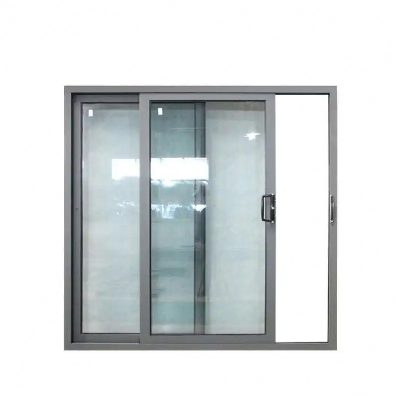 Factory cheap price hotel automatic glass sliding windows aluminum slide window hot selling with Bestar
