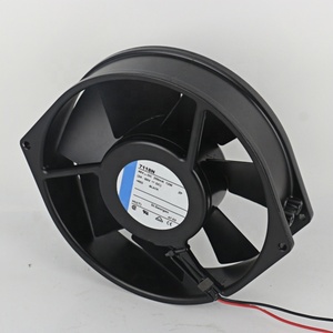 Gốc Đức 5V 12V 24V DC 48V 250mA 12W <span class=keywords><strong>AC</strong></span> EC 15038 150x150x38mm 15cm trục dòng chảy chuyển đổi khung nhôm 7118n Quạt làm mát - Product Image 1