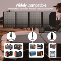 60W 100W 120W 150W 200W 500W ETFE étanche Portable pliable panneau solaire Kit pour Camping en plein air Station d'alimentation