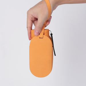 Funda de cuero PU para cápsula, funda de paraguas portátil a la moda, bolsa de almacenamiento, correa de paraguas, funda de <span class=keywords><strong>hombro</strong></span> - Product Image 5