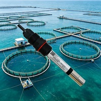 Capteur d'oxygène dissous DO pour élevages de coquillages 0-20mg/L 0-50mg/L Haute précision pour la surveillance du niveau d'oxygène dans les étangs marins et les élevages de mollusques