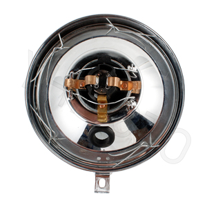 Ensemble de phares halogènes YHMOTO 140 mm, compatible avec les cyclomoteurs Simson S50 S51 S70 S53, phare avant. - Product Image 5