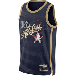 FOXA LeBron James # Maillot de basket-ball All-Star pour jeunes garçons, 23, USA All-Stars, vêtements de basket-ball, col rond, évacuation de l'humidité - Product Image 2