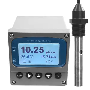 Trasmettitore acqua sensore sonda conducibilità elettrica in linea EC Meter TDS Controller