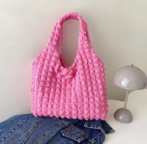 Sac à bandoulière pour femme en forme de bulle, léger, compact, couleur douce, adapté aux loisirs en plein air - Product Image 6