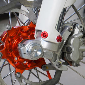 NICECNC 6PCS Boulons de protection de fourche avant pour Beta <span class=keywords><strong>RR</strong></span> 300 125 <span class=keywords><strong>250</strong></span> 390 450 500 2013-2019 X-TRAINER 300 2015-2022 <span class=keywords><strong>Kawasaki</strong></span> KX125 KX250 - Product Image 2