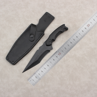 Couteau utilitaire à lame fixe en acier inoxydable ultra-affûté, personnalisable OEM, idéal pour le camping en plein air, la survie et les travaux de bricolage