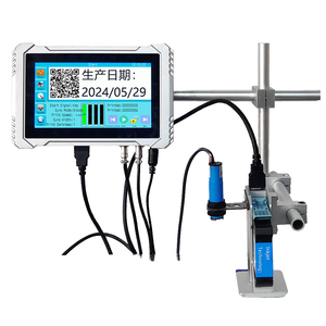 Impresora de inyección de tinta en línea automática para fecha y número de lote, máquina codificadora para impresora de inyección de tinta semiautomática en línea para fecha y número de lote - Product Image 4