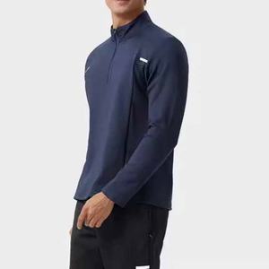 Pull en tricot à col rond pour homme, nouveau design du fabricant, automne, hauts de sport, t-shirt à manches longues pour homme - Product Image 2