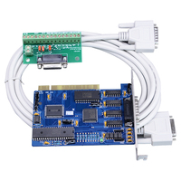 Carte de contrôle de mouvement cnc 3 axes carte de contrôleur cnc carte pci carte de studio nc logiciel de studio nc pour routeur cnc