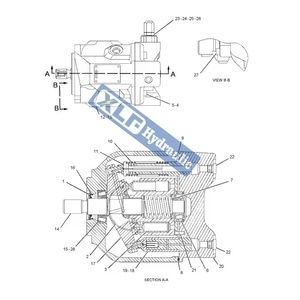 Giá tốt nhất bơm thủy lực 202-1335 481-4012 10r-0544 203-2790 2021335 4814012 10r0544 2032790 cho bánh xe máy kéo piston bơm - Product Image 6