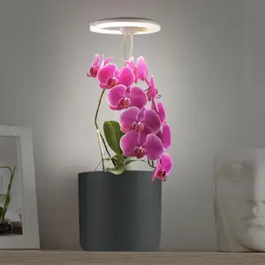 J & C Planter Mate Led Indoor Home Keuze Zaailing Stadium Vetplant Ring Licht Groeien Voor Orchidee