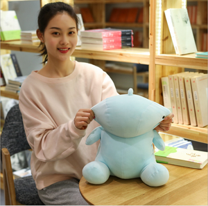 Großhandel Dino Puppe Kissen maßge schneiderte Dinosaurier Handpuppe Plüsch tier benutzer definierte Stofftier Dinosaurier Plüsch tier - Product Image 3