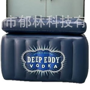 Hielera Inflable Deep Eddy Vodka de PVC, Enfriador de Bebidas Preensamblado para Fiestas - Product Image 5