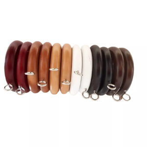 Accessori per <span class=keywords><strong>tende</strong></span> di qualità diretta 35mm Design solido <span class=keywords><strong>porta</strong></span> tenda <span class=keywords><strong>in</strong></span> <span class=keywords><strong>legno</strong></span> <span class=keywords><strong>porta</strong></span> anelli per porte e finestre - Product Image 2