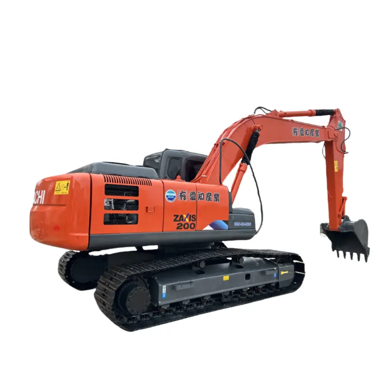 Alta efficienza di lavoro costruzione mahine 20 ton utilizzato escavatore Hitachi ZX200-6 scavatore escavatore per la vendita