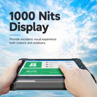 Tablette PC durcie Android 13 de 7 pouces avec GPS, 1000 Nits, entrées caméra AHD, CAN Bus et GPIO pour la gestion des camions à ordures