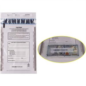 Sacs d'argent de <span class=keywords><strong>banque</strong></span> de preuve de sécurité en plastique personnalisés - Product Image 1
