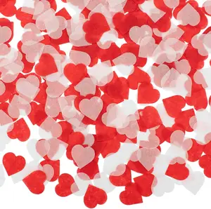 Hart Bulk Tissue Confetti Valentines Confetti Party Tafel Roze Confetti Voor Party Leveranciers Decoraties