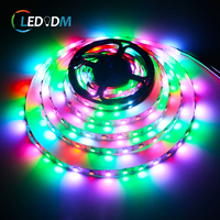 5V Magic RGB LED Şerit Işık 60 144 Akıllı Programlanabilir Adreslenebilir Sk6812 Piksel IP67 Wi-Fi için