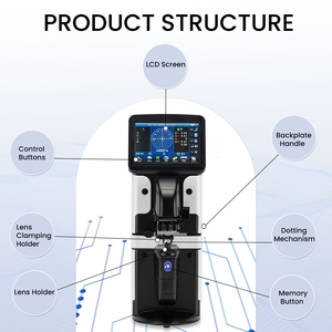 중국 핫 세일 광학 실험실 장비 디지털 자동 포시미터 가격 JD-2600A 자동 렌즈미터 - Product Image 3