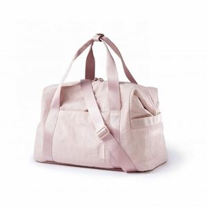 Sac de Voyage et de Sport Grande Capacité en Tissu Oxford Imperméable avec Fermeture Éclair, Personnalisable avec Logo – Idéal pour Gym, Yoga et Voyage - Product Image 1
