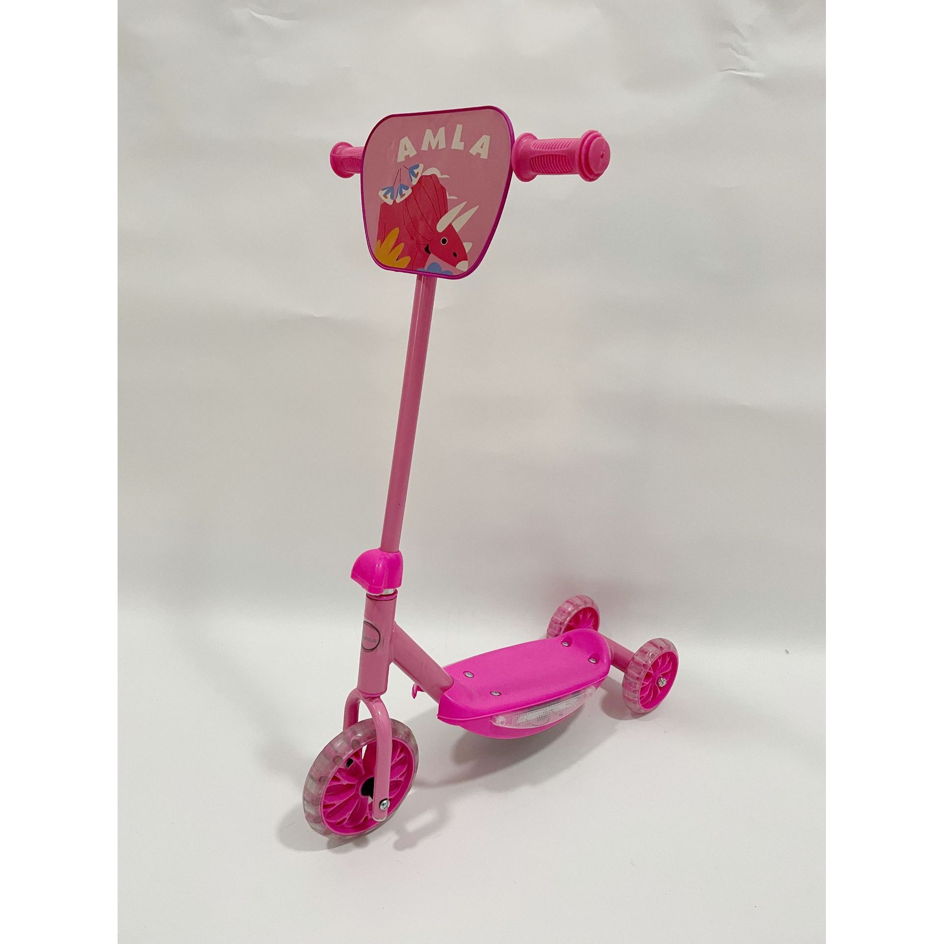 Boîte de couleur magenta avec musique
