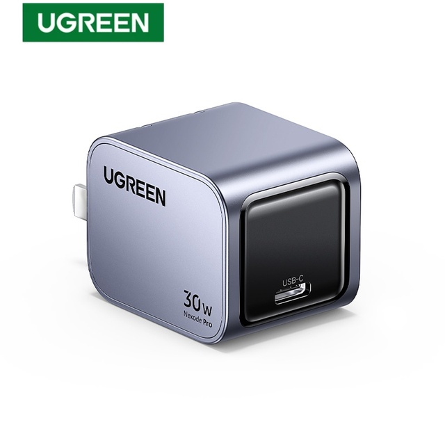 UGREEN Nexode Pro 30W USB C Charger PD 3.1 GaN Compact Fast PPS Smart Chip Wall Charger Power Adapter for Mobile Phone